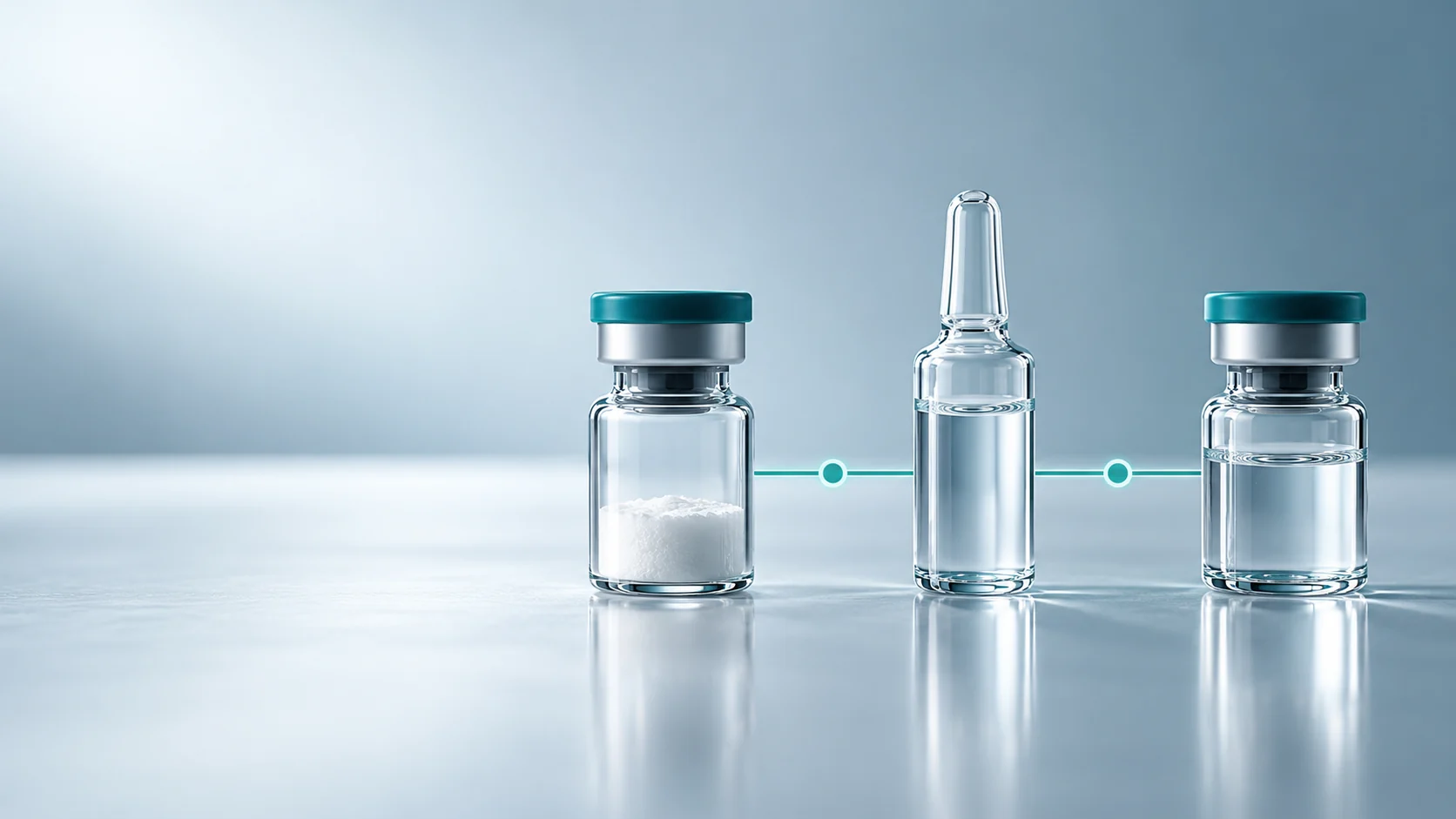Reconstituted Cosmetic Peptide Vials: In-Use Stability and Microbiological Controls technical illustration
